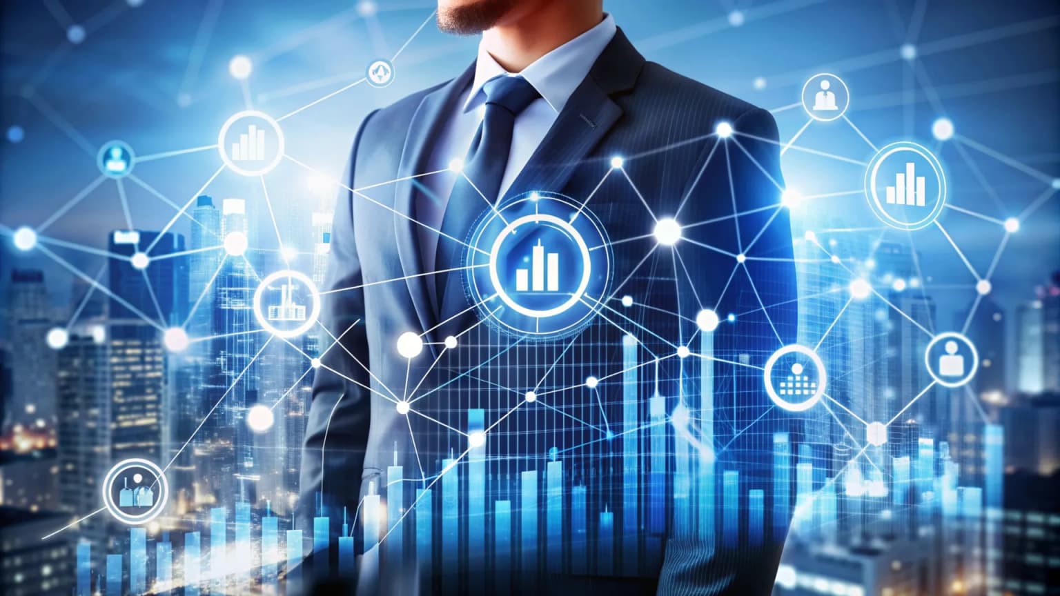 Business network and growth dashboard